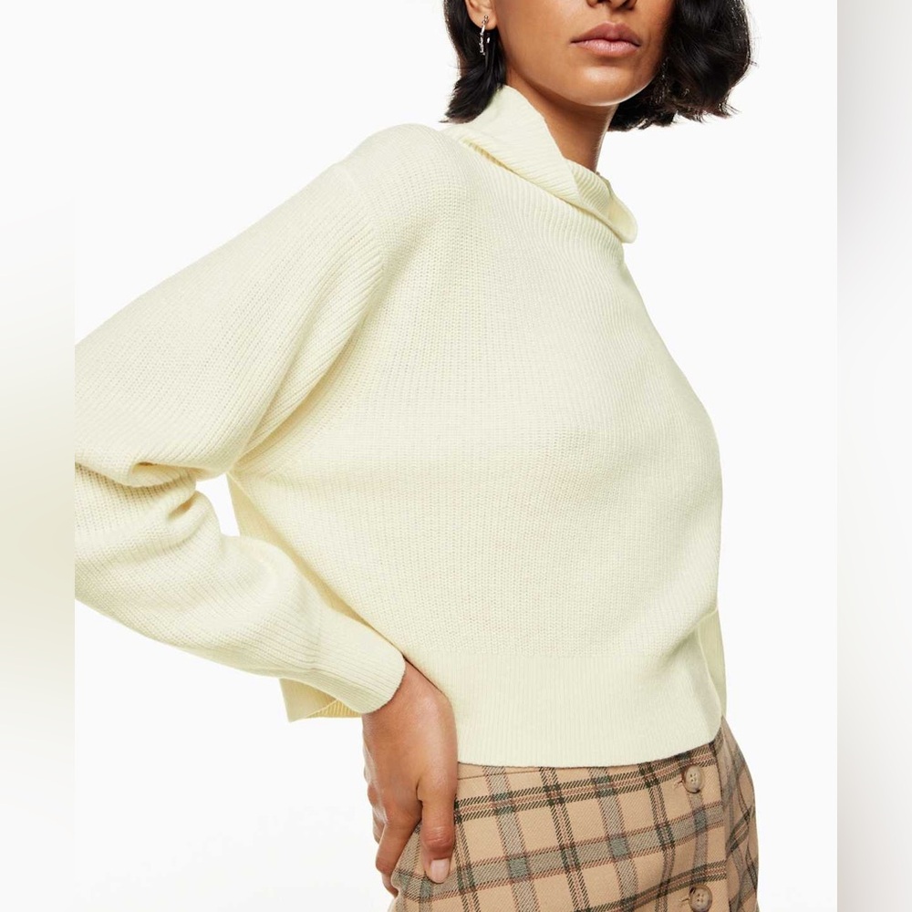 Wilfred Cotton Cowl Neck Pullover Sweater
Medium